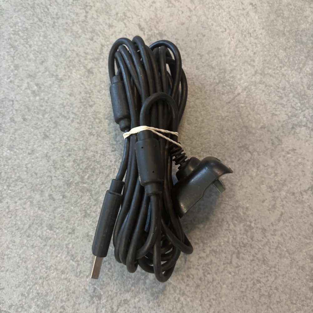 Xbox 360 Wired Controller USB Breakaway Cable Dongle Adapter Gray OEM Style